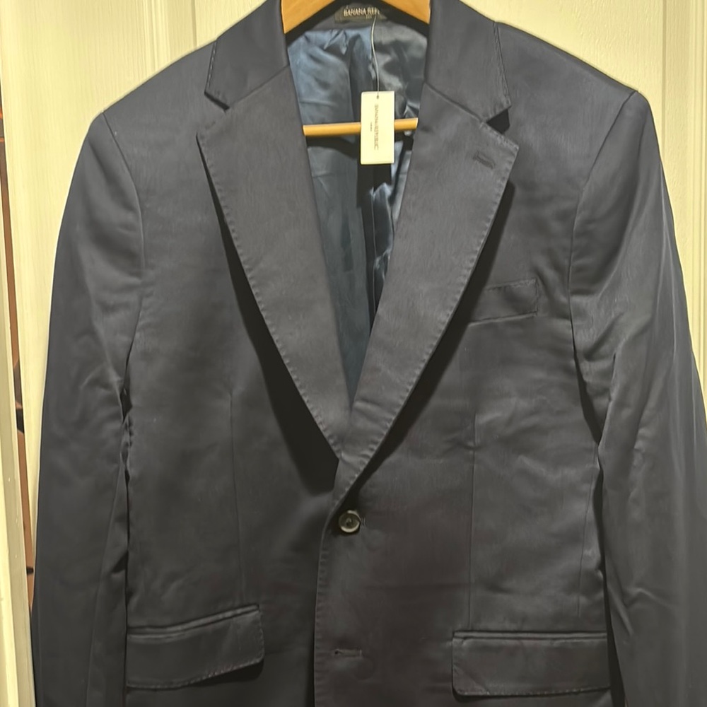 Men's Navy Blazer by Banana Republic